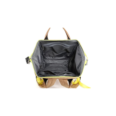 Imagen de Mochila Urbana Himawari Marron cierre Fluor 9003