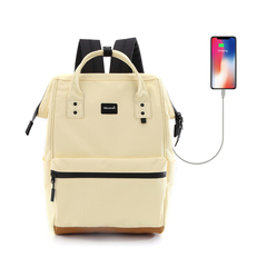 Mochila Himawari Portanotebook Usb 124 Amarillo 10#