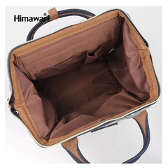Mochila Himawari Urbana 9002 Beige y Flores - sashet