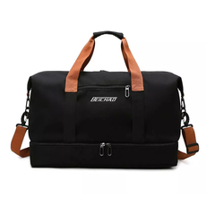 Bolso Deportivo Gym Viaje Unisex Beichad Negro