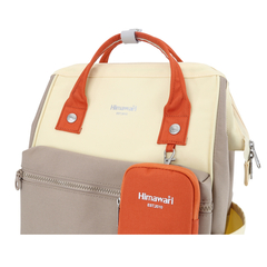 Mochila Himawari Portanotebook 1027 accesorio Gris y verde 11 - sashet