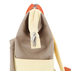 Mochila Himawari Portanotebook 1027 accesorio Gris y verde 11