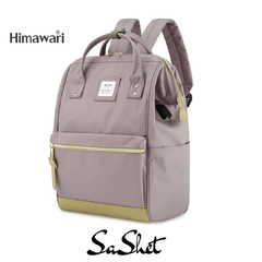 Mochila Himawari Urbana Puerto Usb M.123 Gris Verde - comprar online
