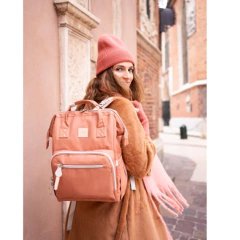 Mochila Maternal Himawari 1213 Ladrillo 07# - tienda online