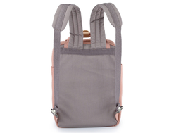 Mochila Himawari Urbana Retro Calidad Gris y Rosa en internet
