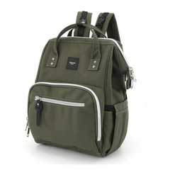 Mochila Maternal Himawari Verde Militar 12# en internet