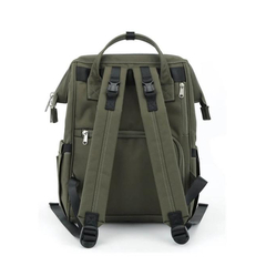 Mochila Maternal Himawari Verde Militar 12# - sashet