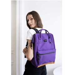 Mochila Himawari Portanotebook Usb 124 Violeta 05# - comprar online