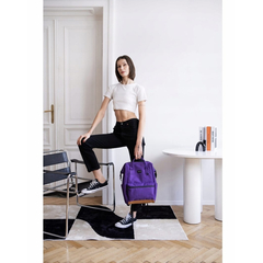 Mochila Himawari Portanotebook Usb 124 Violeta 05# en internet