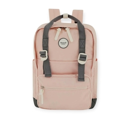 Mochila Himawari Escolar 1088m Rosa y Azul 03#