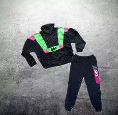 Conjunto retro skt abrigo - tienda online