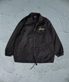 Coach jackets negra liviana kangol - comprar online