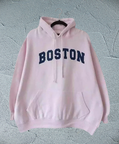 Hoodies canguro rosa bebe boston - comprar online