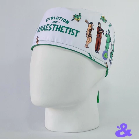 Gorro Tela Antifluido Anestesiologo