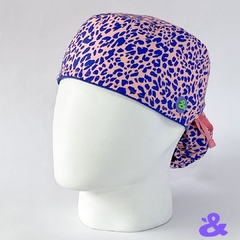 Gorro Tela Antifluido Animalprint Shell blue - comprar online