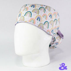 Gorro Tela Antifluido Rainbow Art Boho