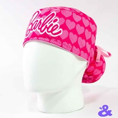 Gorro Tela Antifluido Barbie Corazones