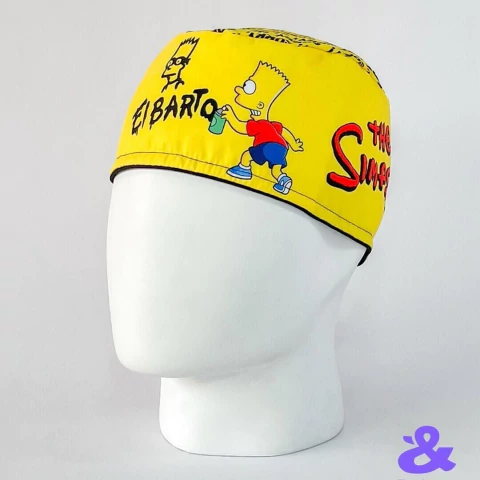Gorro Tela Antifluido Bart Travesuras
