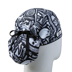 Gorro Quirúrgico Antifluido Black Bones - comprar online