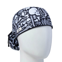 Gorro Quirúrgico Antifluido Black Bones