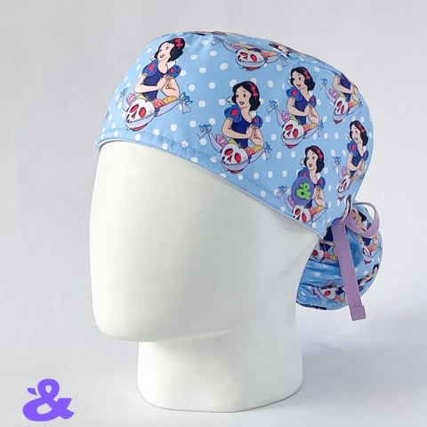 Gorro Quirúrgico Blanca Nieves Celeste - comprar online