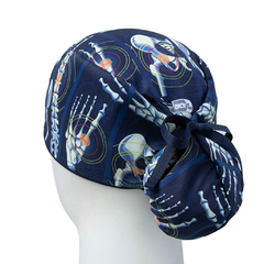 Gorro Quirúrgico Antifluido Blue Bones - comprar online