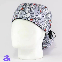 Gorro Tela Antifluido Bugs Bunny Repeat