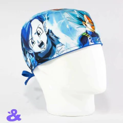 Gorro Tela Antifluido DB Vegeta Azul - comprar online