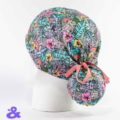 Gorro Tela Antifluido Flamingo Tropical - comprar online