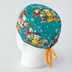 Gorro Tela Antifluido Garfield Navidad - comprar online