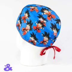 Gorro Tela Antifluido Goku Blue - comprar online