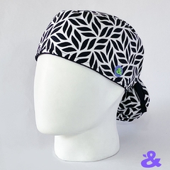 Gorro Tela Antifluido Hojas Geometría - comprar online