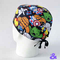 Gorro Quirúrgico Marvel Kawaii en internet
