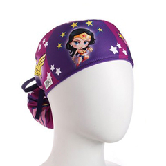 Gorro Quirúrgico Antifluido Mujer Maravilla Morado