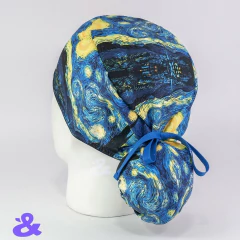 Gorro Quirúrgico Noche Van Gogh en internet
