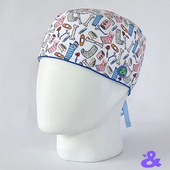 Gorro Tela Antifluido Ortopedia Blanco - comprar online