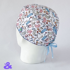 Gorro Tela Antifluido Ortopedia Blanco en internet