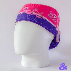 Gorro Tela Antifluido Pantera Rosa Escarcha