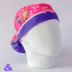 Gorro Tela Antifluido Pantera Rosa Escarcha - comprar online