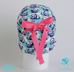 Gorro Quirúrgico Antifluido Panda Azul en internet