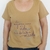 Remera Lo Mejor Escote Redondo Tostado