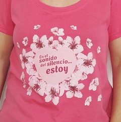 Remera Estoy Escote Redondo Rosa Intenso - Despertate