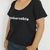 Remera Ingobernable Escote Redondo Negro en internet
