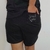 Short Pijama con Bolsillo Negro - comprar online