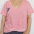 Remera Colibri Escote V Salmon