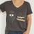 Remera Oveja Escote V Gris - comprar online