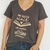 Remera Historia Escote V Gris