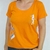 Remera Escote Redondo Libre Naranja en internet