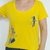 Remera Escote Redondo Libre Amarillo - comprar online