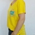 Remera Celebrate Escote V Amarillo - Despertate